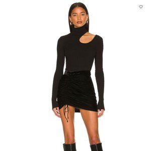 X REVOLVE Vivienne Velvet Mini Skirt
